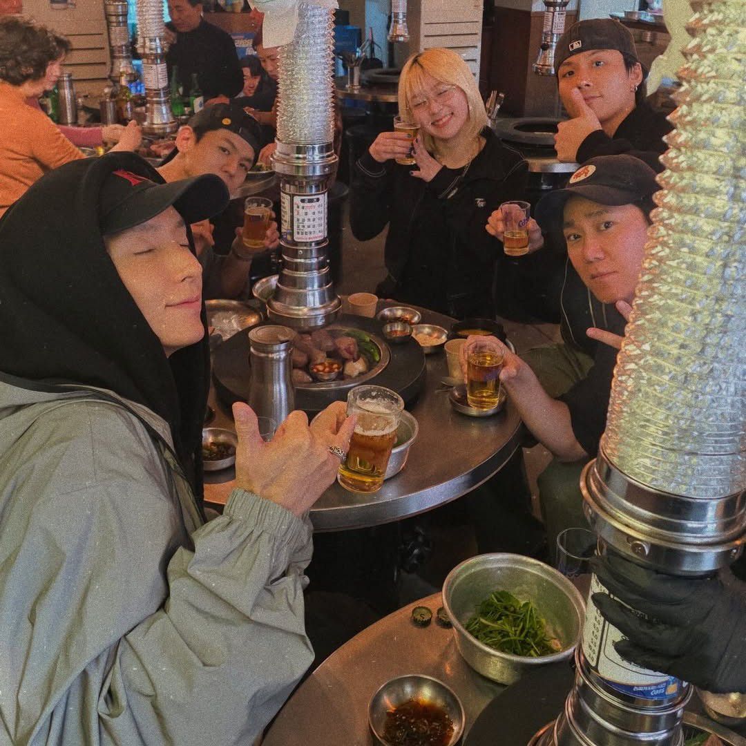 Recent activity shot of Lee Joongi