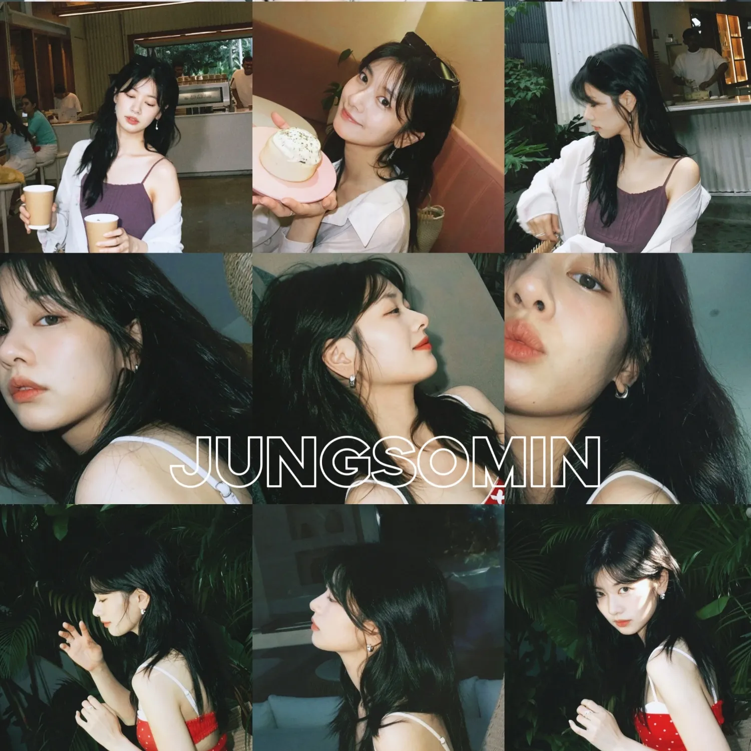 Behind-the-scenes cut of Jung Somin