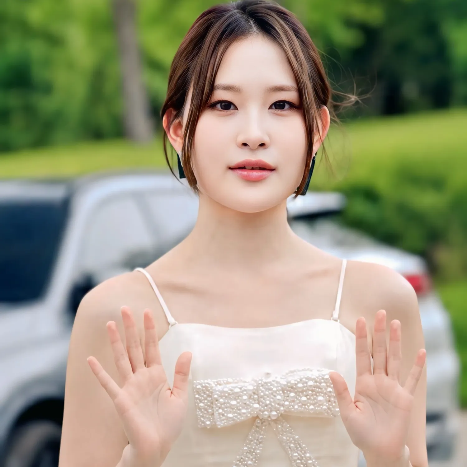 粉丝拍下的金多贤瞬间