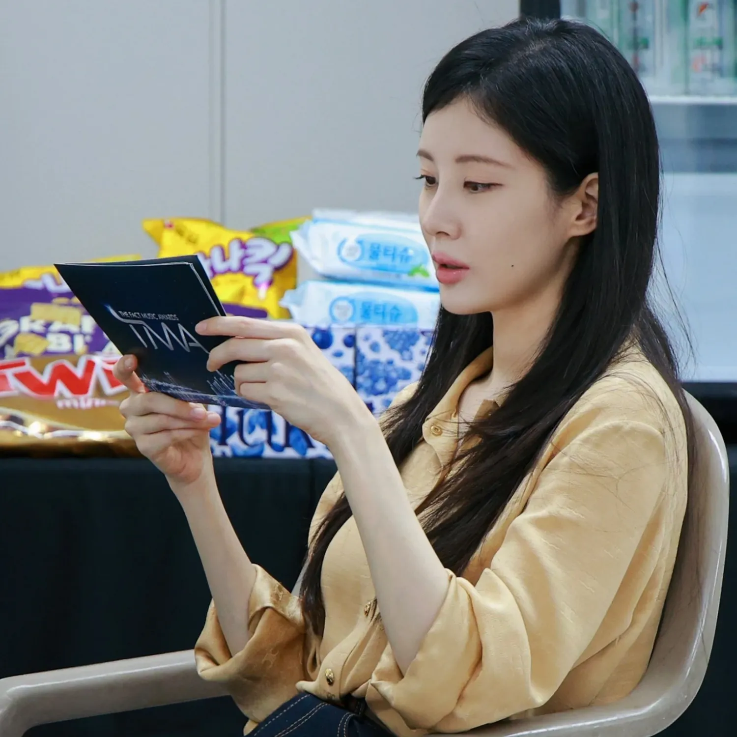 A moment captured by a fan of Seohyun