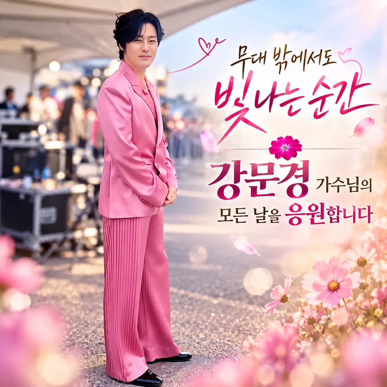 Behind-the-scenes cut of Kang Moonkyung