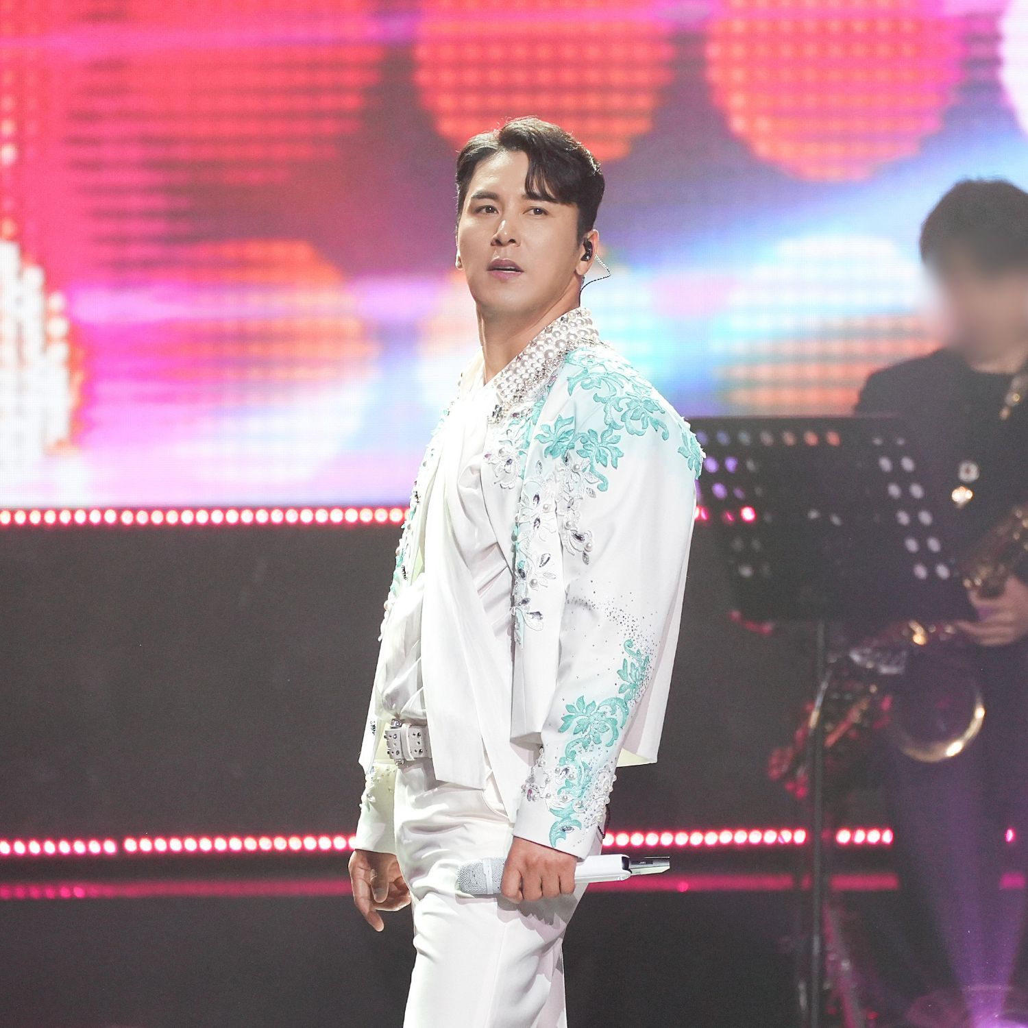 粉丝拍下的张民好瞬间