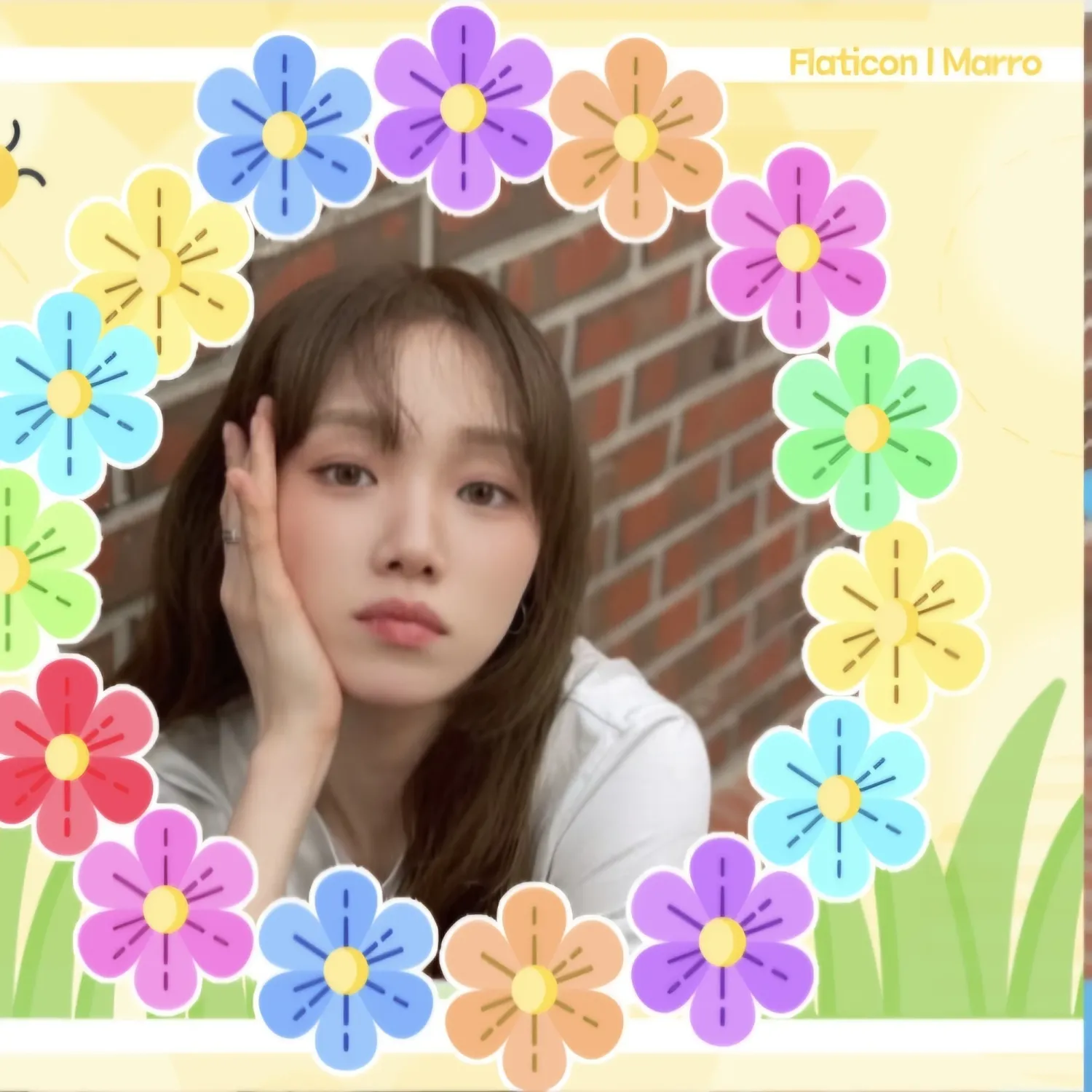 Behind-the-scenes cut of Lee Sungkyung