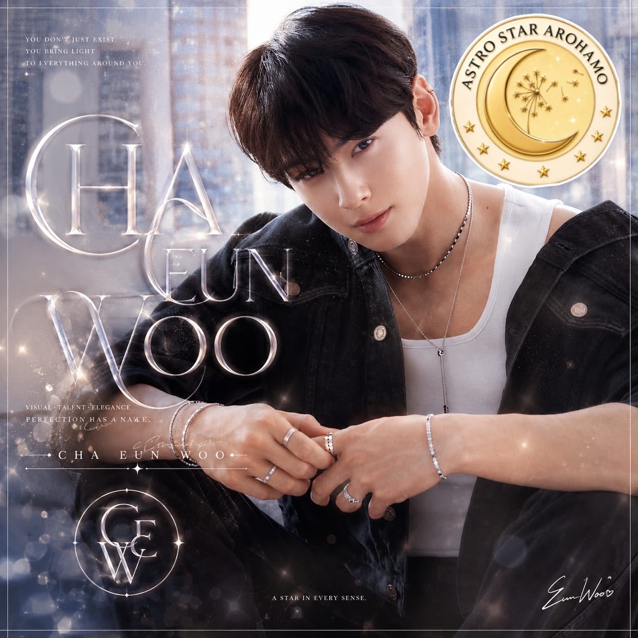 Behind-the-scenes cut of Cha Eunwoo