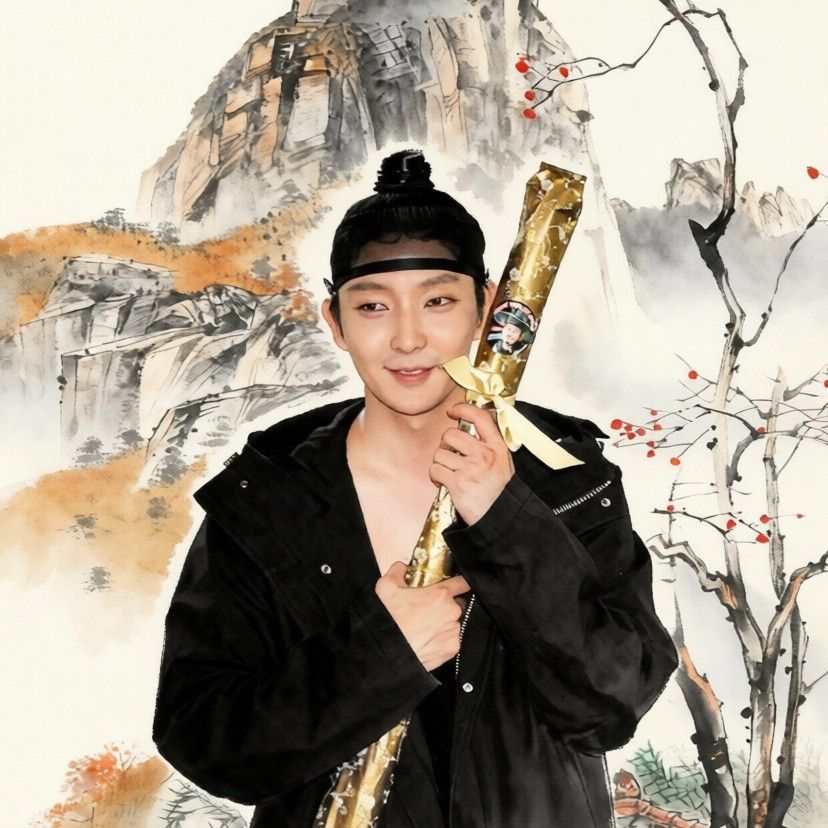 Behind-the-scenes cut of Lee Joongi