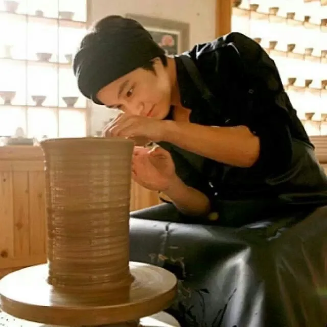 A moment captured by a fan of Kim Bum