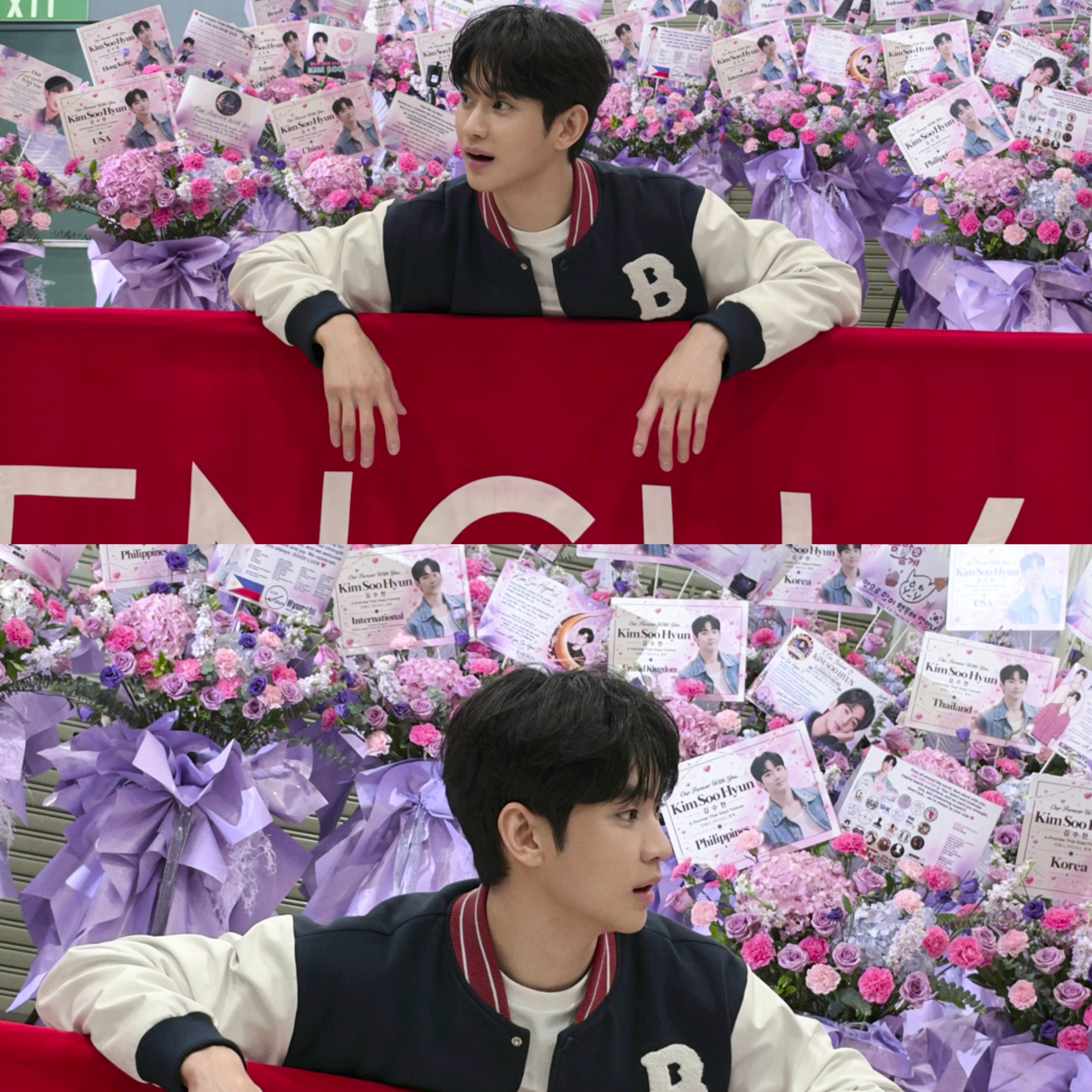 Behind-the-scenes cut of Kim Soohyun