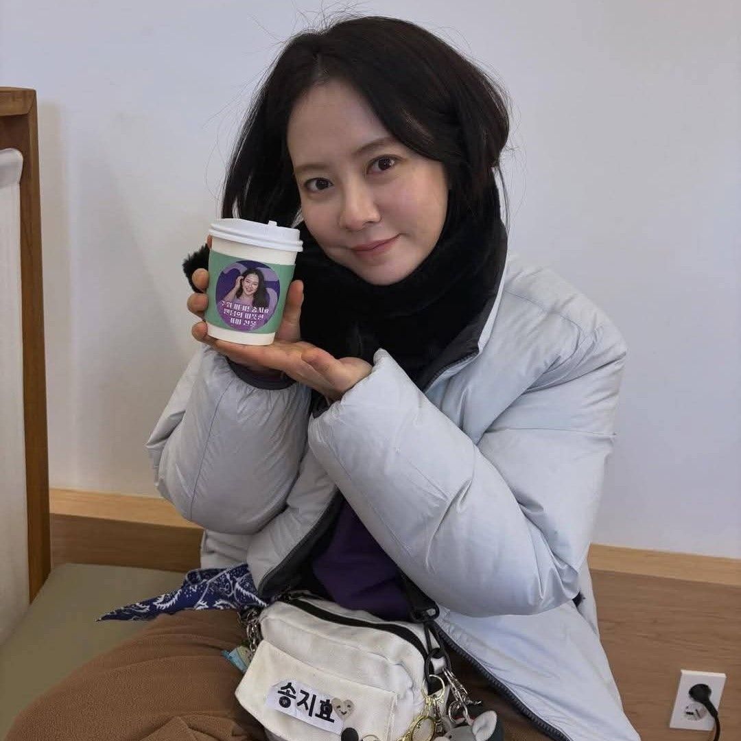 송지효의 비하인드 컷