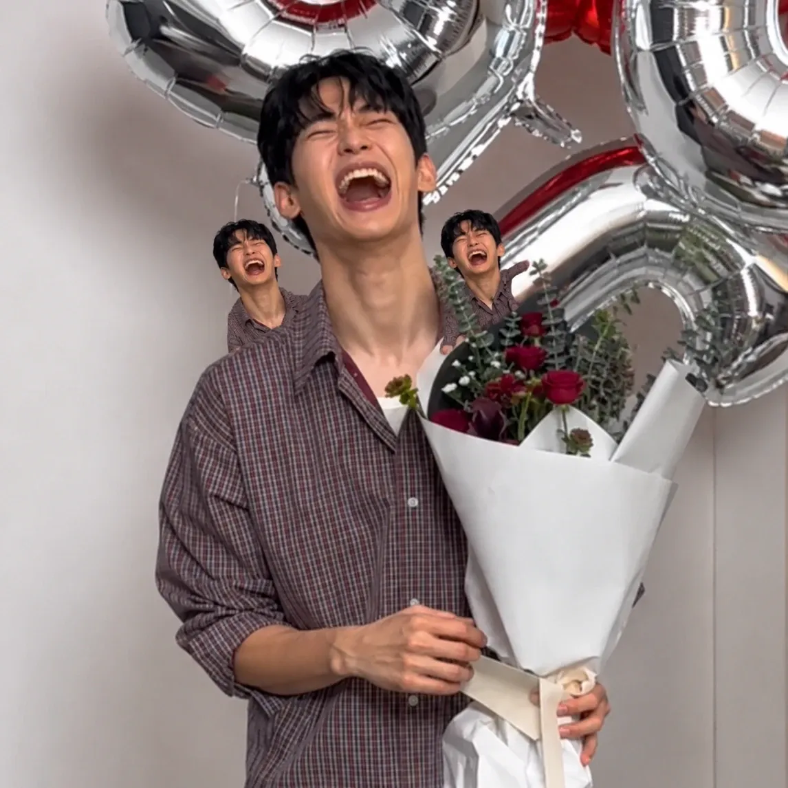 A moment captured by a fan of Kim Soohyun