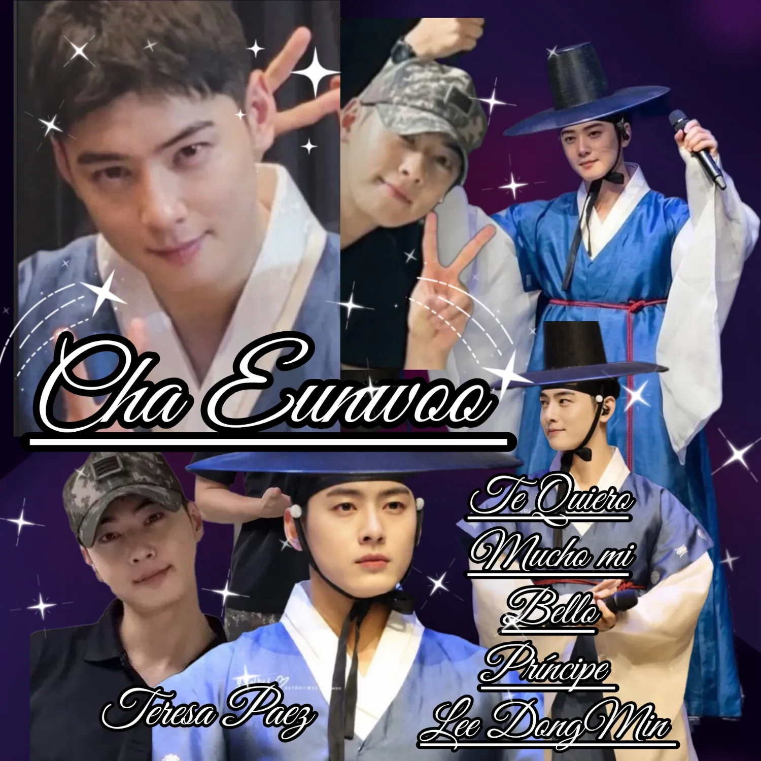 Behind-the-scenes cut of Cha Eunwoo