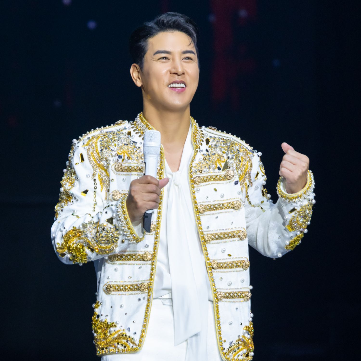 粉丝拍下的张民好瞬间