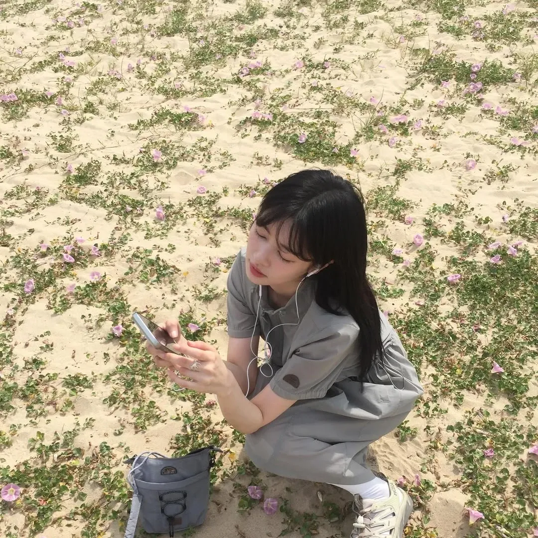 Behind-the-scenes cut of Jung Somin