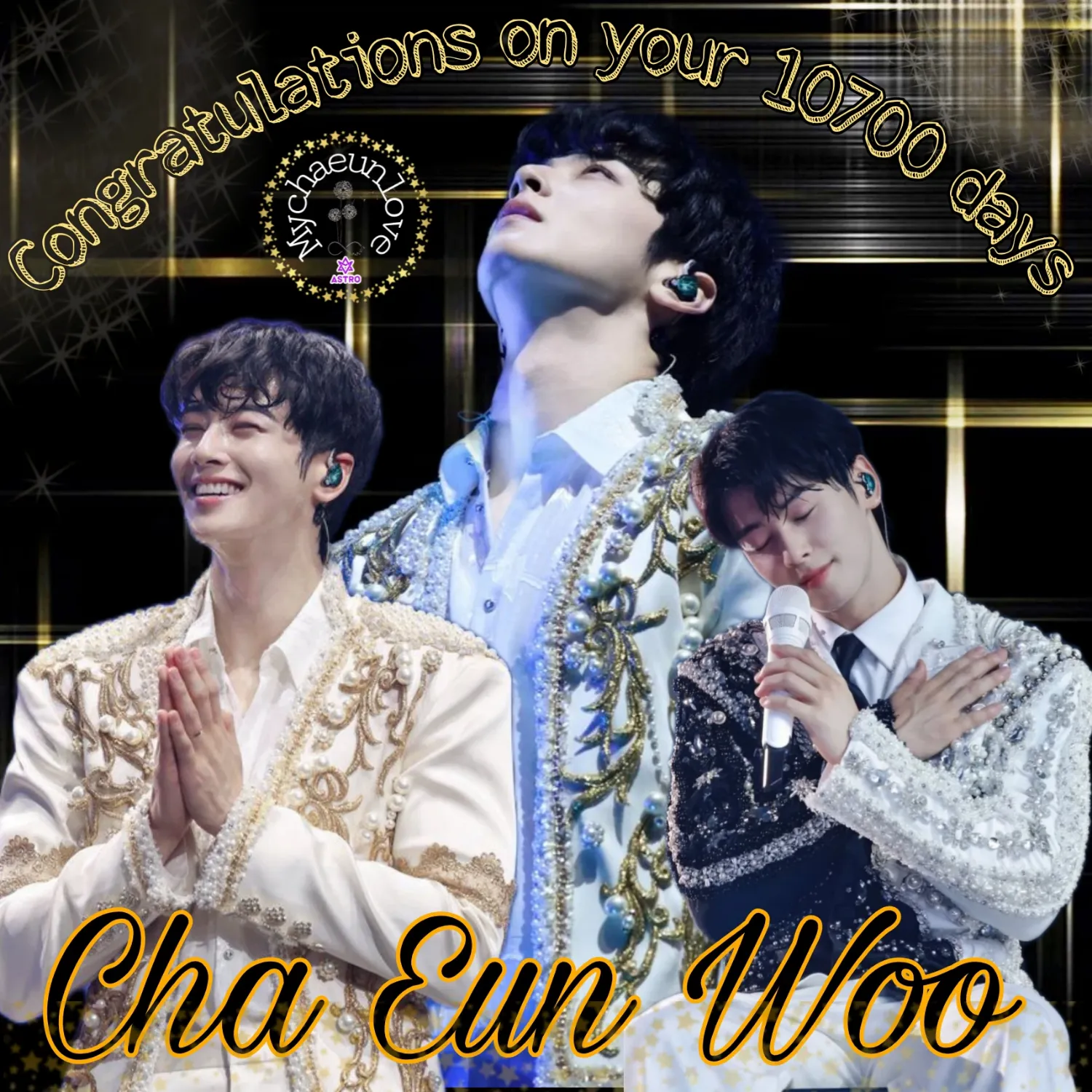 Behind-the-scenes cut of Cha Eunwoo