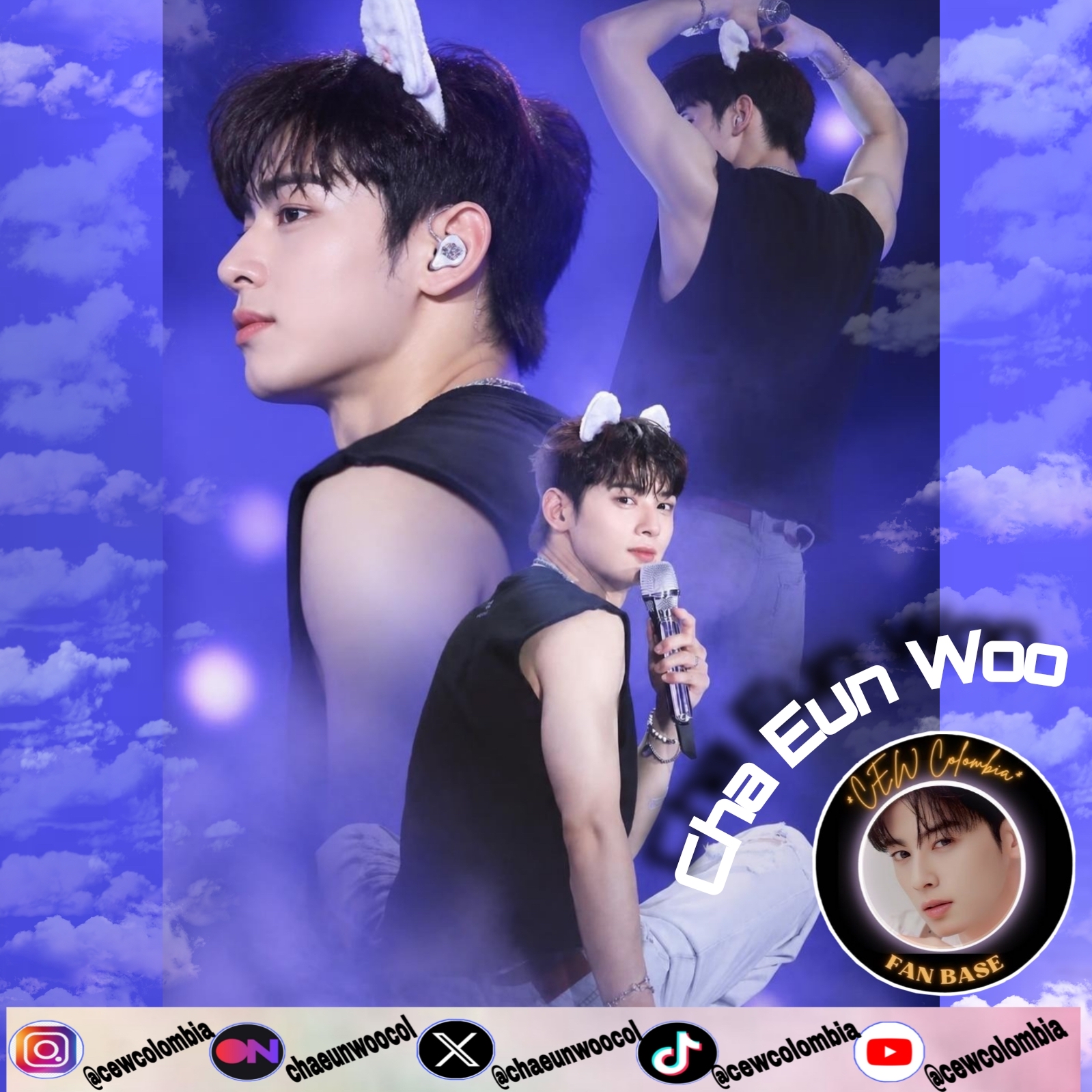 Behind-the-scenes cut of Cha Eunwoo