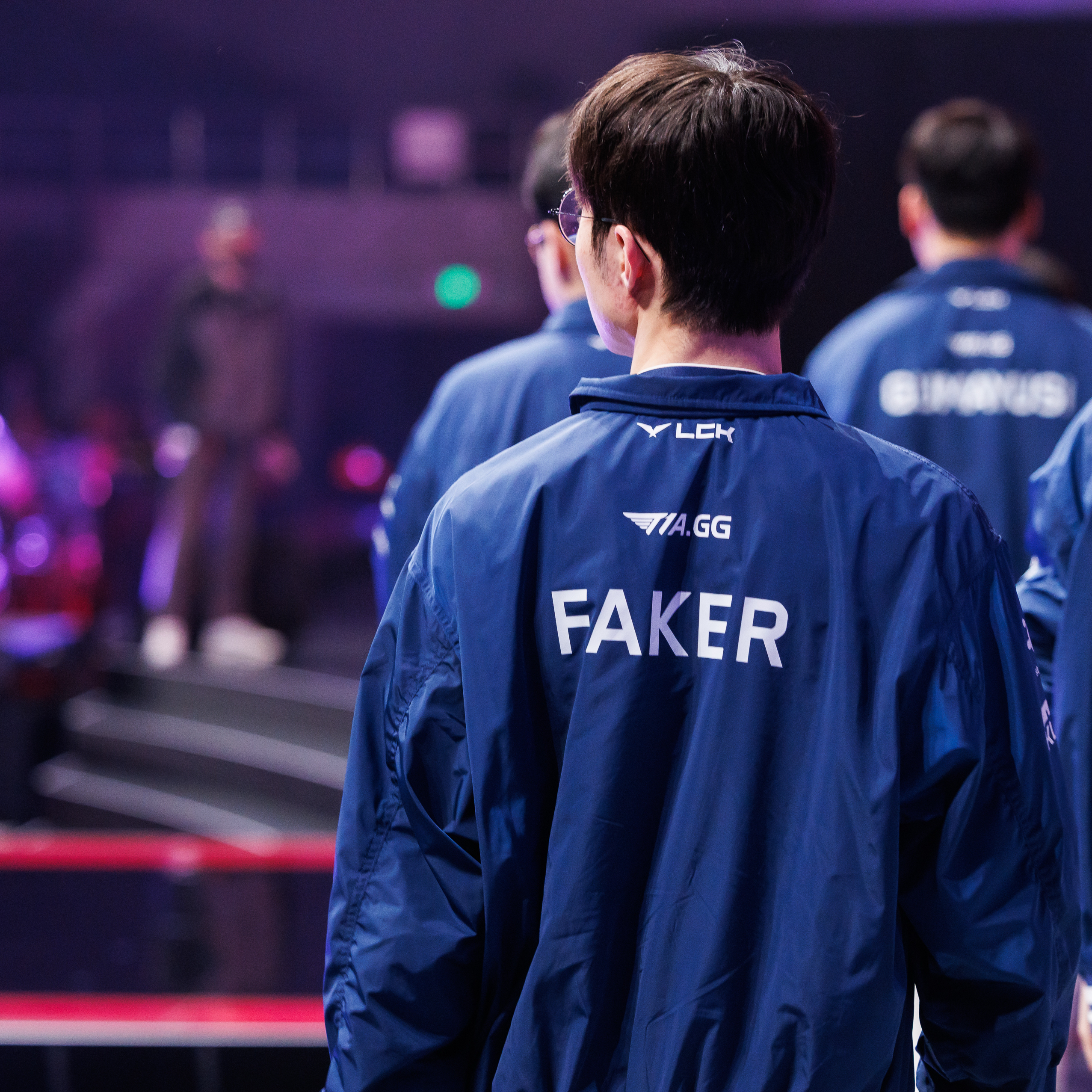 Recent activity shot of Faker