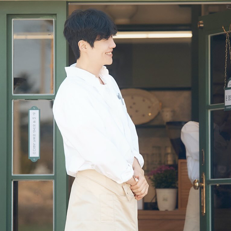 A moment captured by a fan of Kim Seonho
