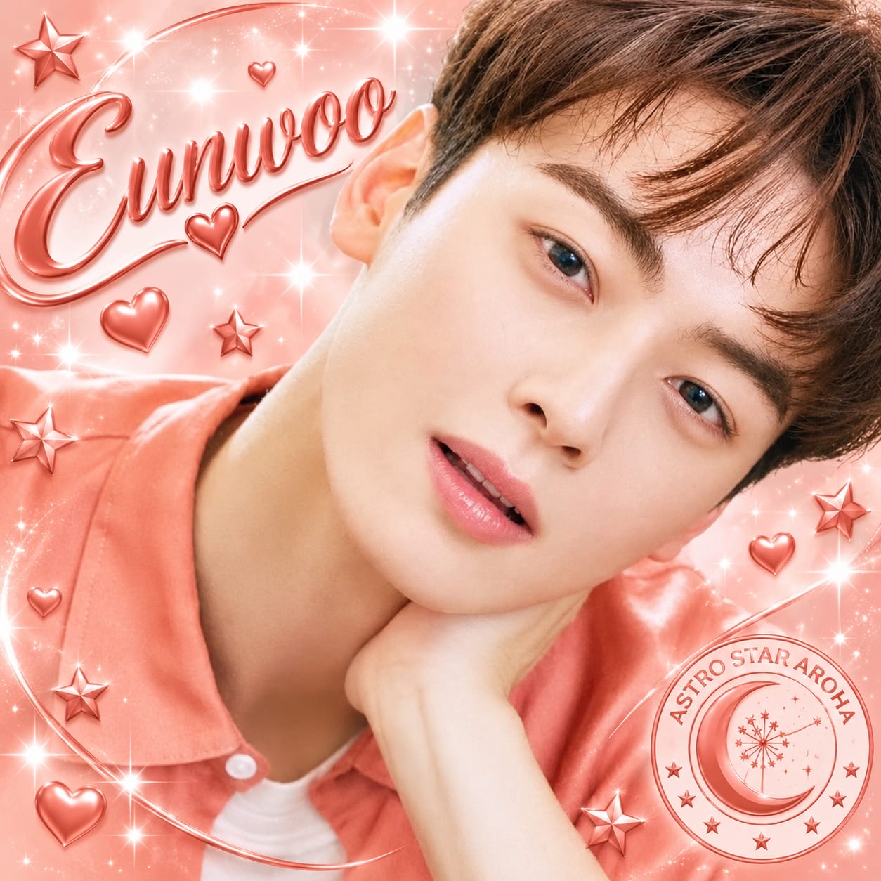 A moment captured by a fan of Cha Eunwoo
