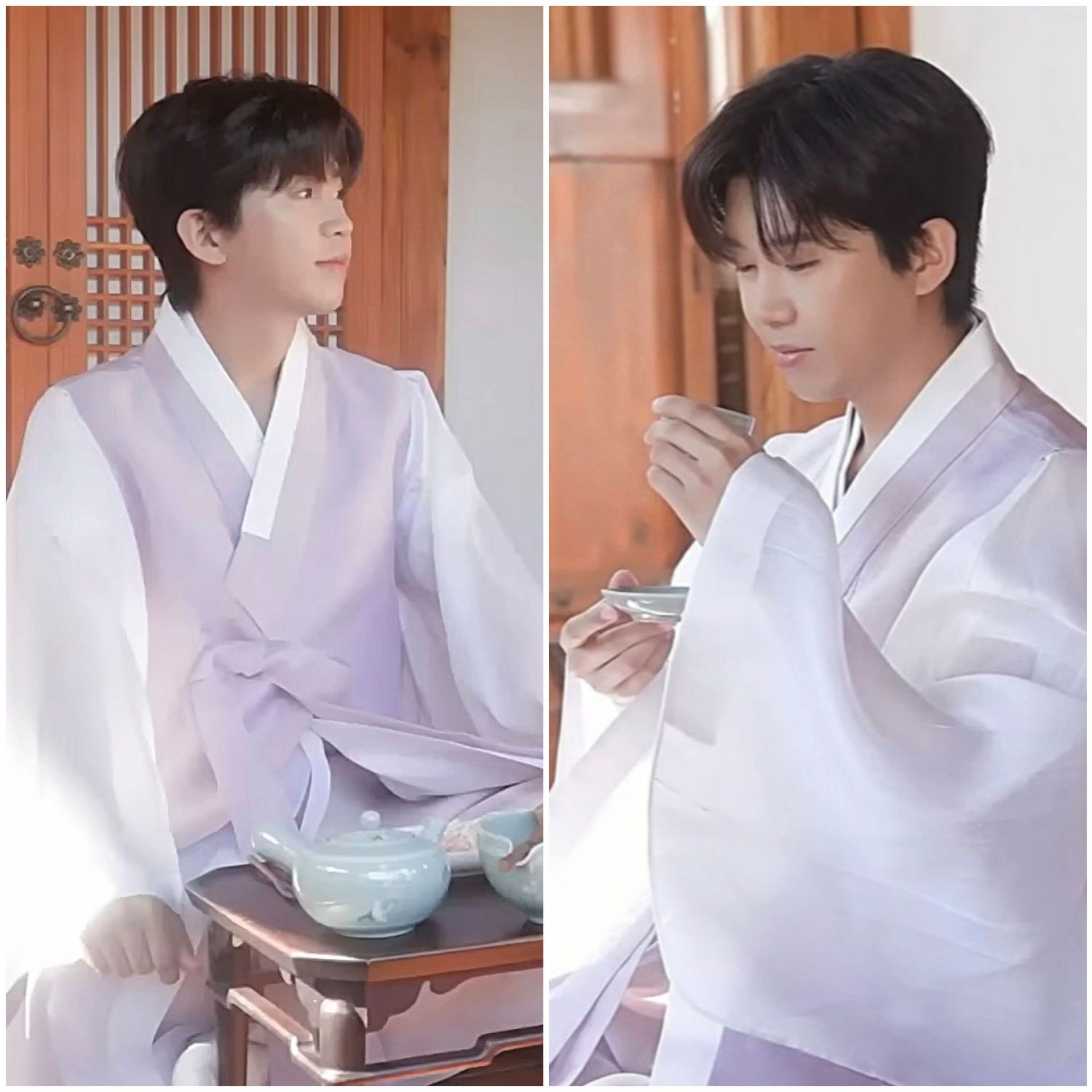 Behind-the-scenes cut of Lim Youngwoong