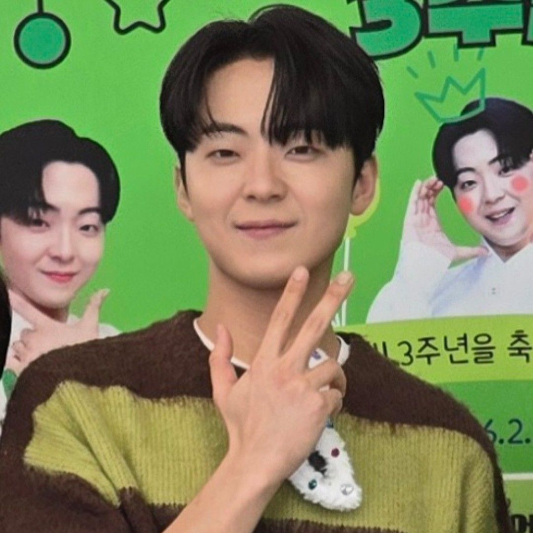 Behind-the-scenes cut of Park Minsu