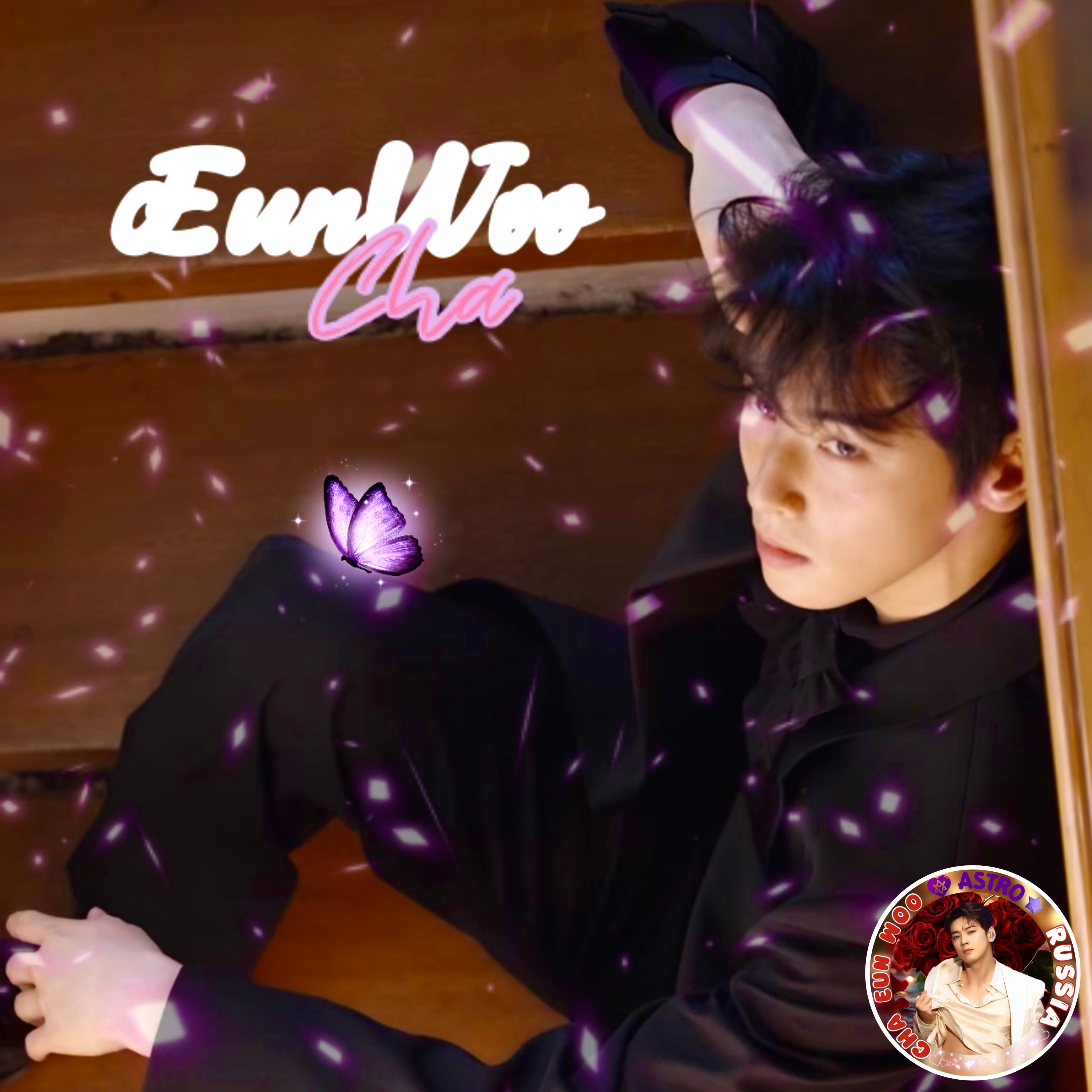 Cuplikan di balik layar dari Cha Eunwoo