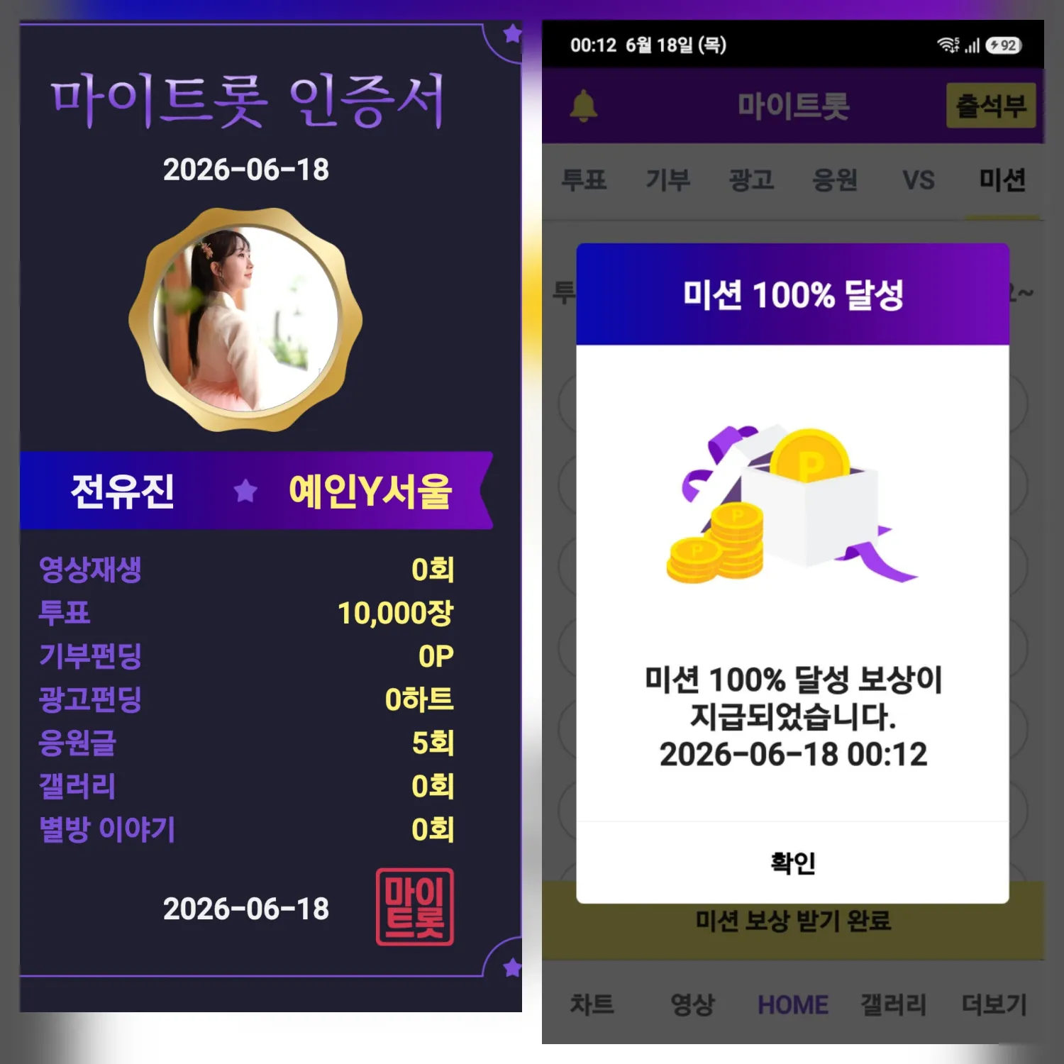 Foto kegiatan terbaru dari Jeon Yujin