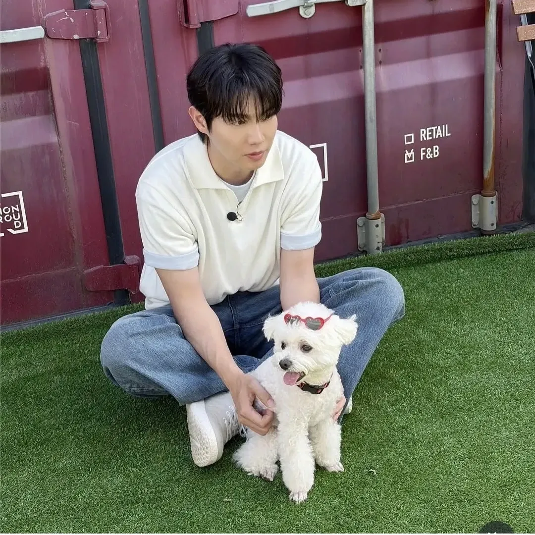 Recent activity shot of Son Taejin