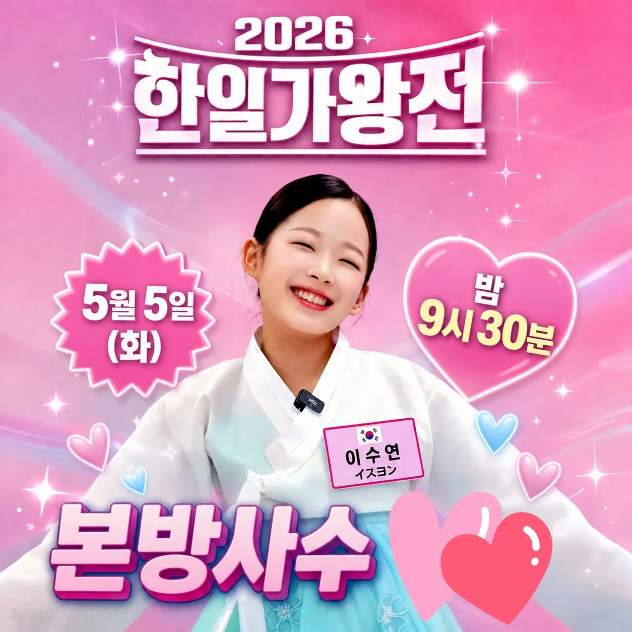Behind-the-scenes cut of Lee Sooyeon