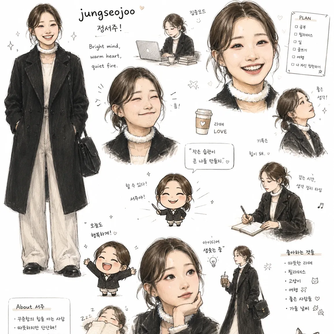 Behind-the-scenes cut of Jung Seojoo