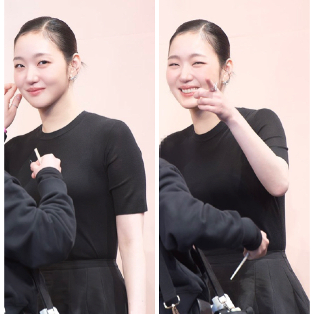 Behind-the-scenes cut of Kim Goeun