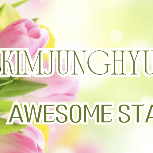 Recent activity shot of Kim Junghyun