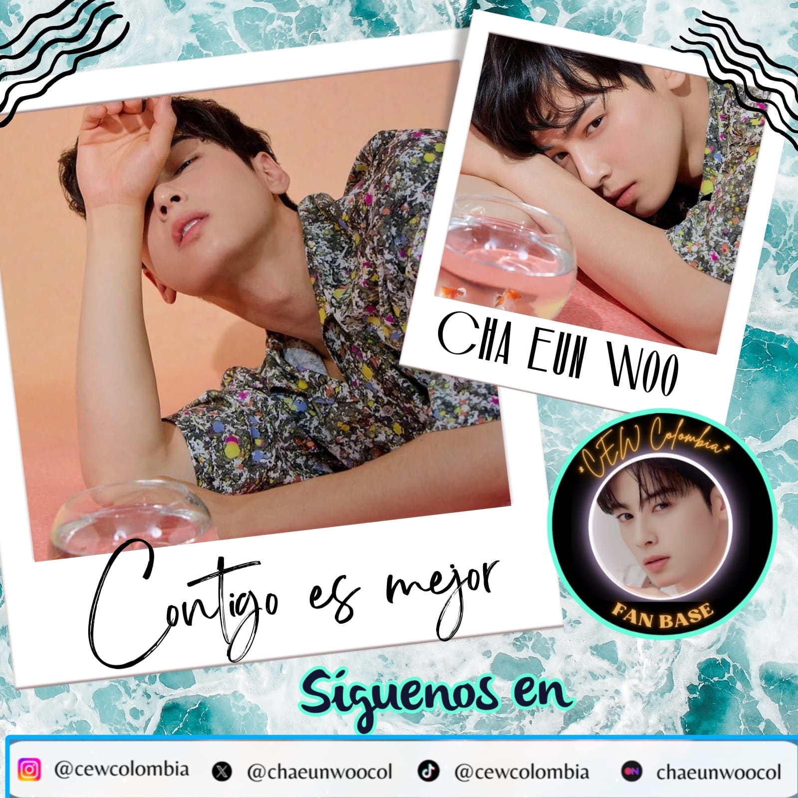 Momen yang diabadikan oleh penggemar Cha Eunwoo