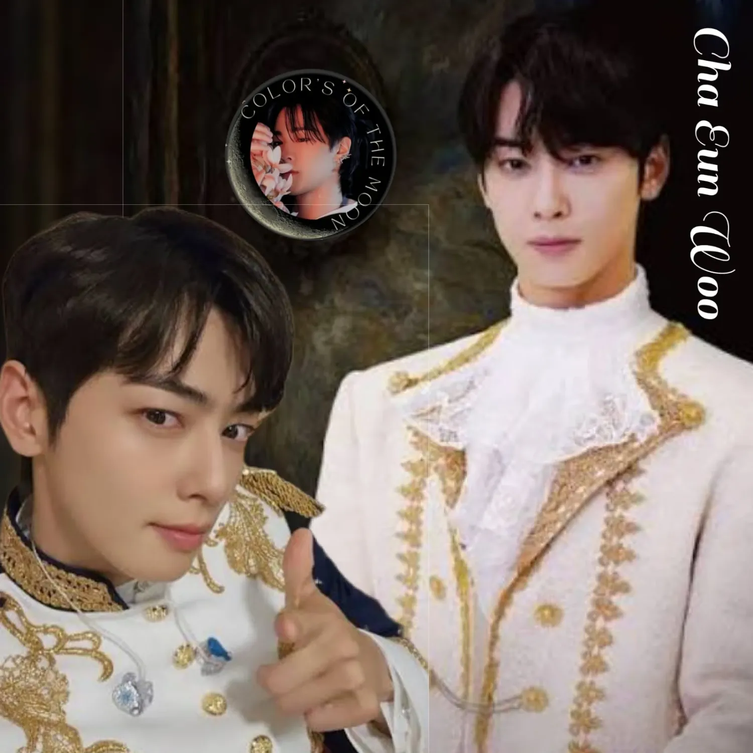 Behind-the-scenes cut of Cha Eunwoo