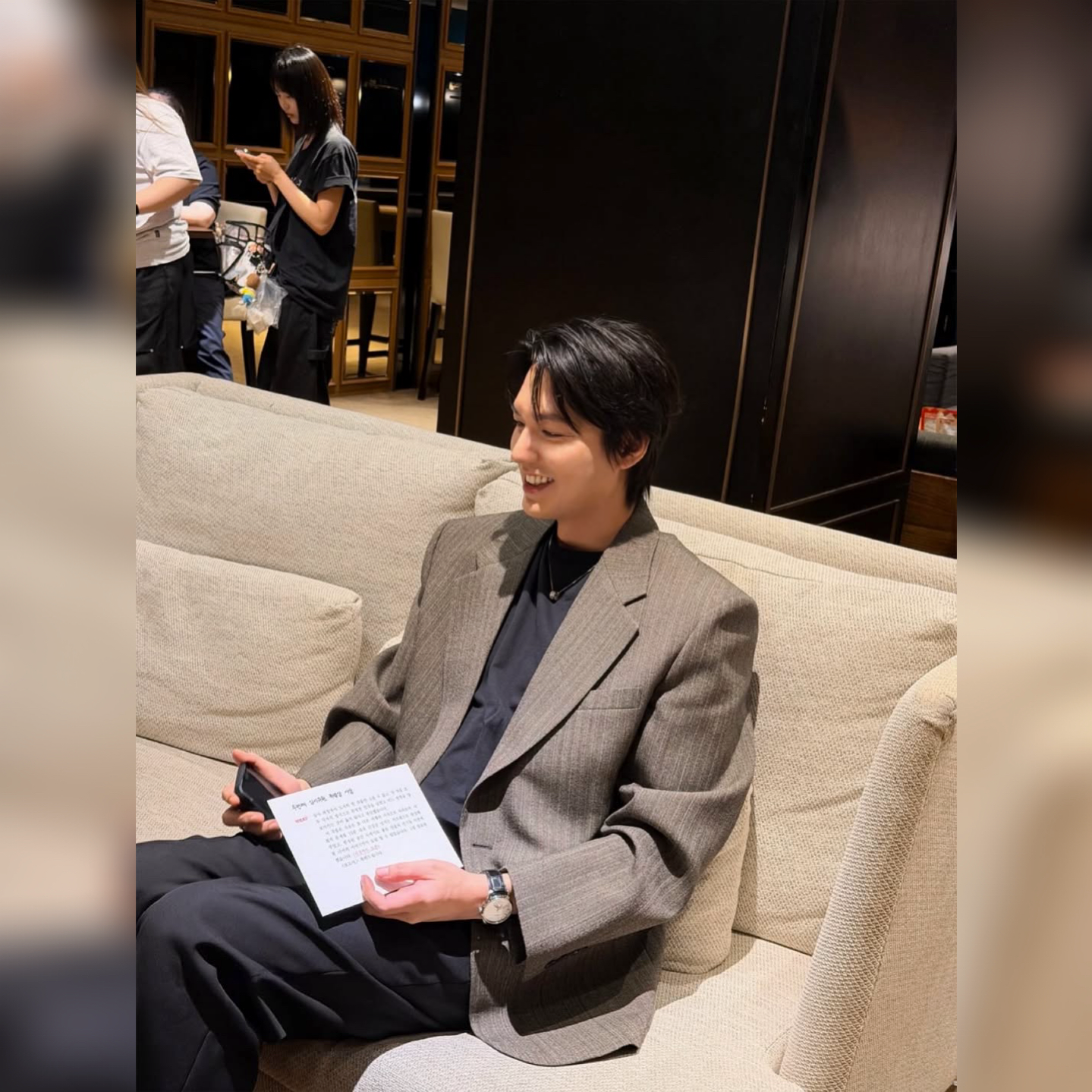 李敏鎬的近期活動照