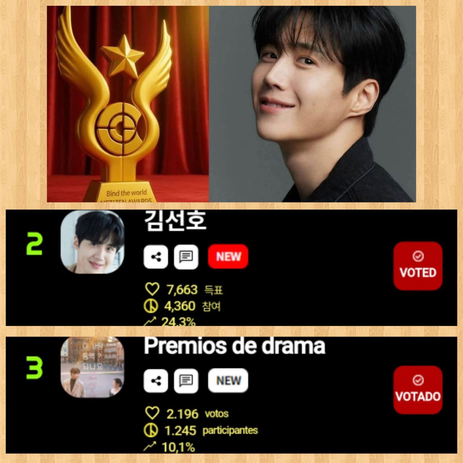 Latest photo of Kim Seonho