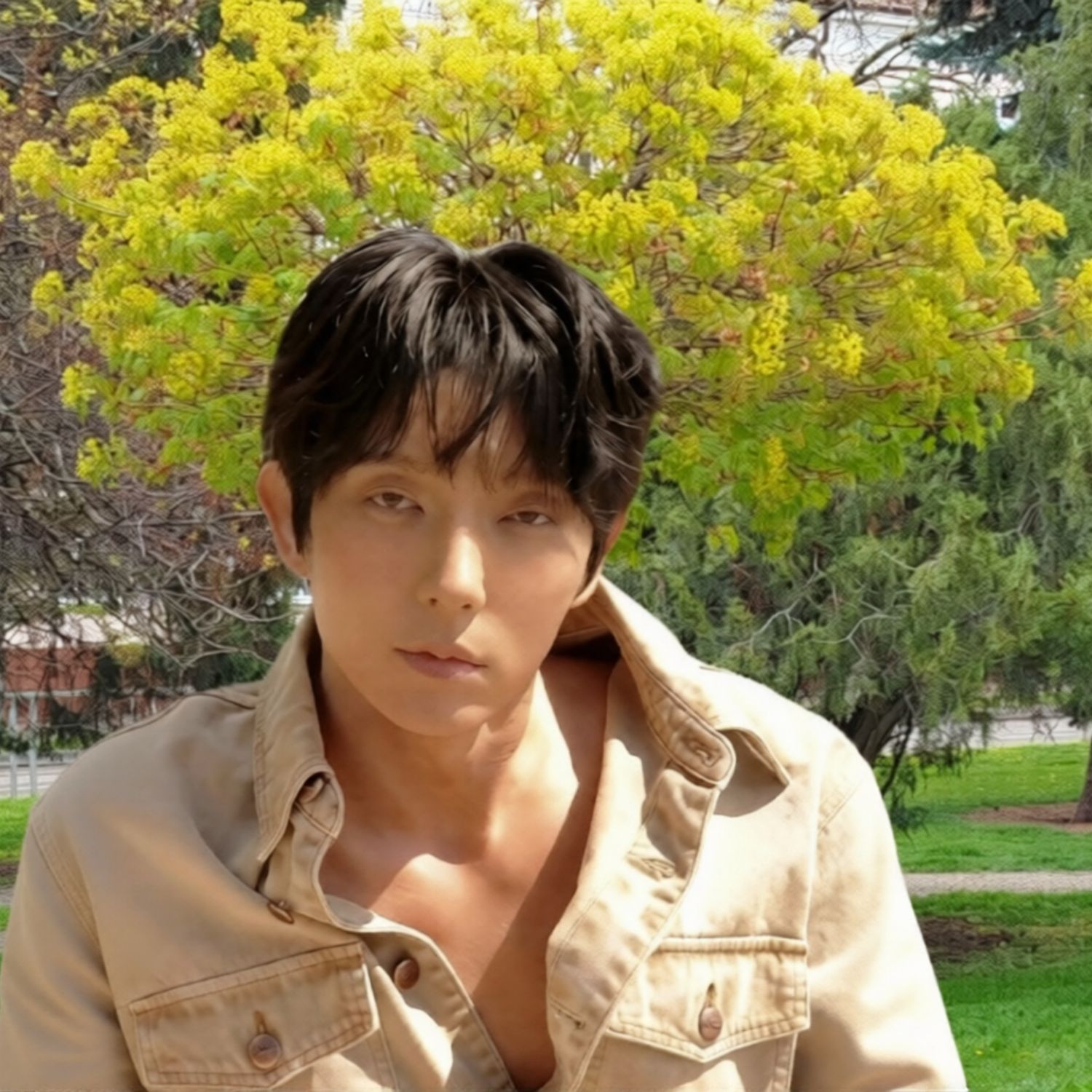 Behind-the-scenes cut of Lee Joongi