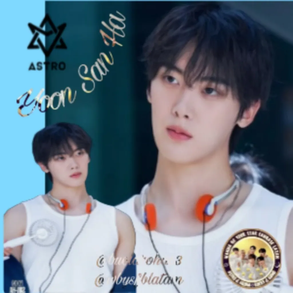 Behind-the-scenes cut of Yoon Sanha