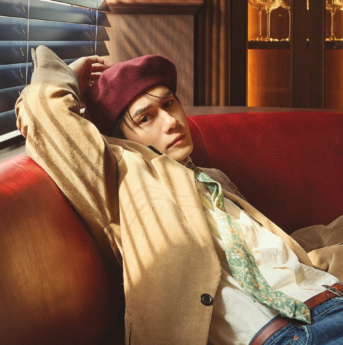 粉絲拍下的邕聖祐瞬間