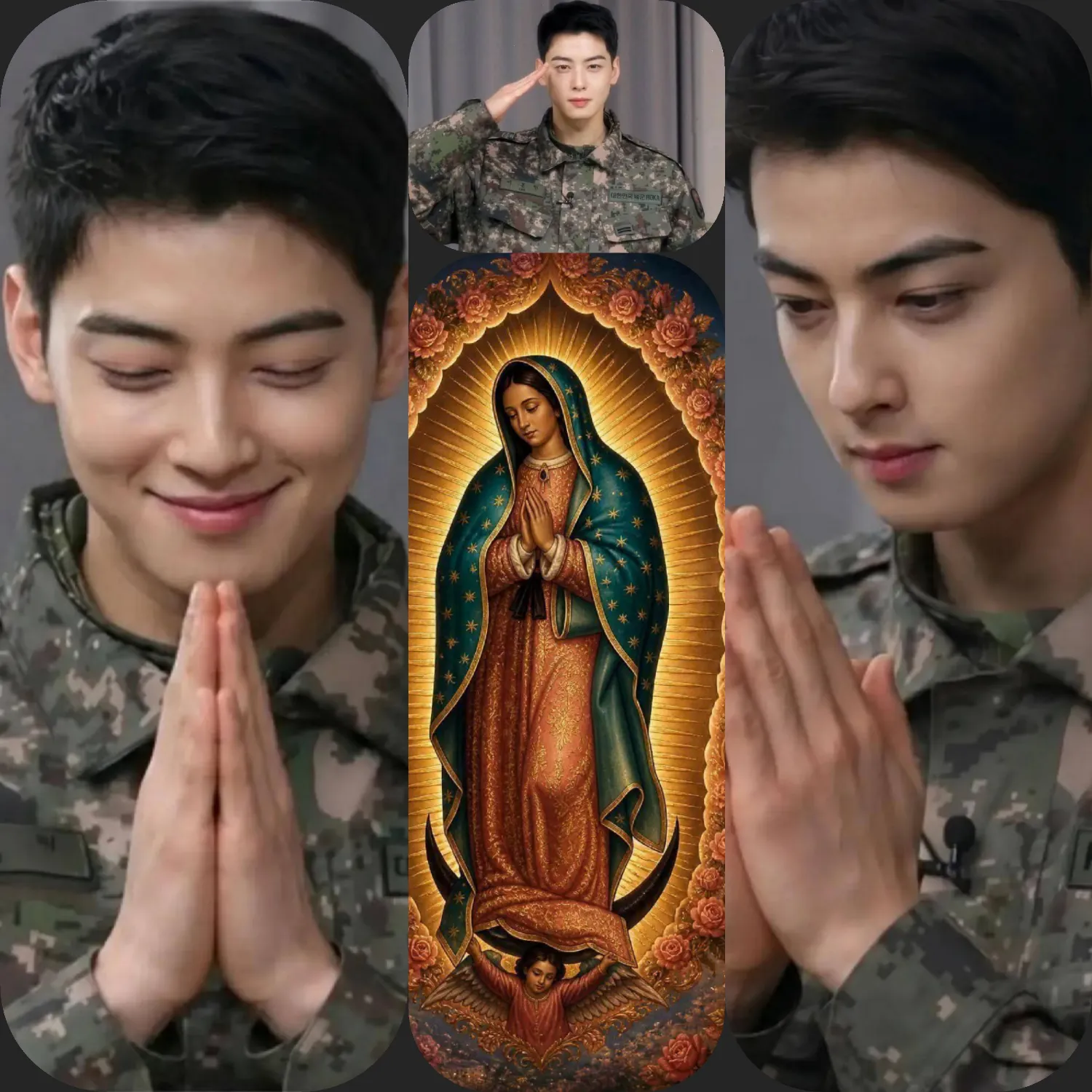 Behind-the-scenes cut of Cha Eunwoo