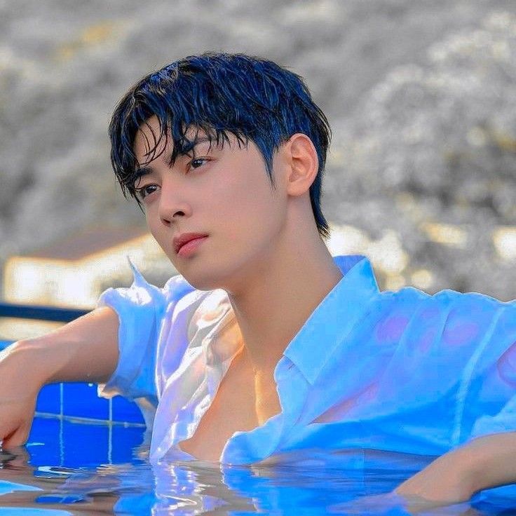 A moment captured by a fan of Cha Eunwoo