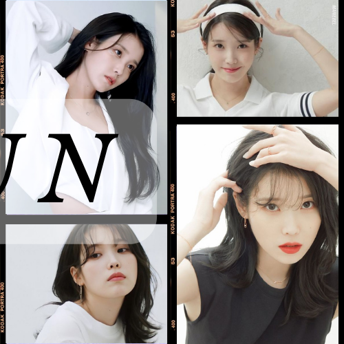 IUの最近の活動ショット