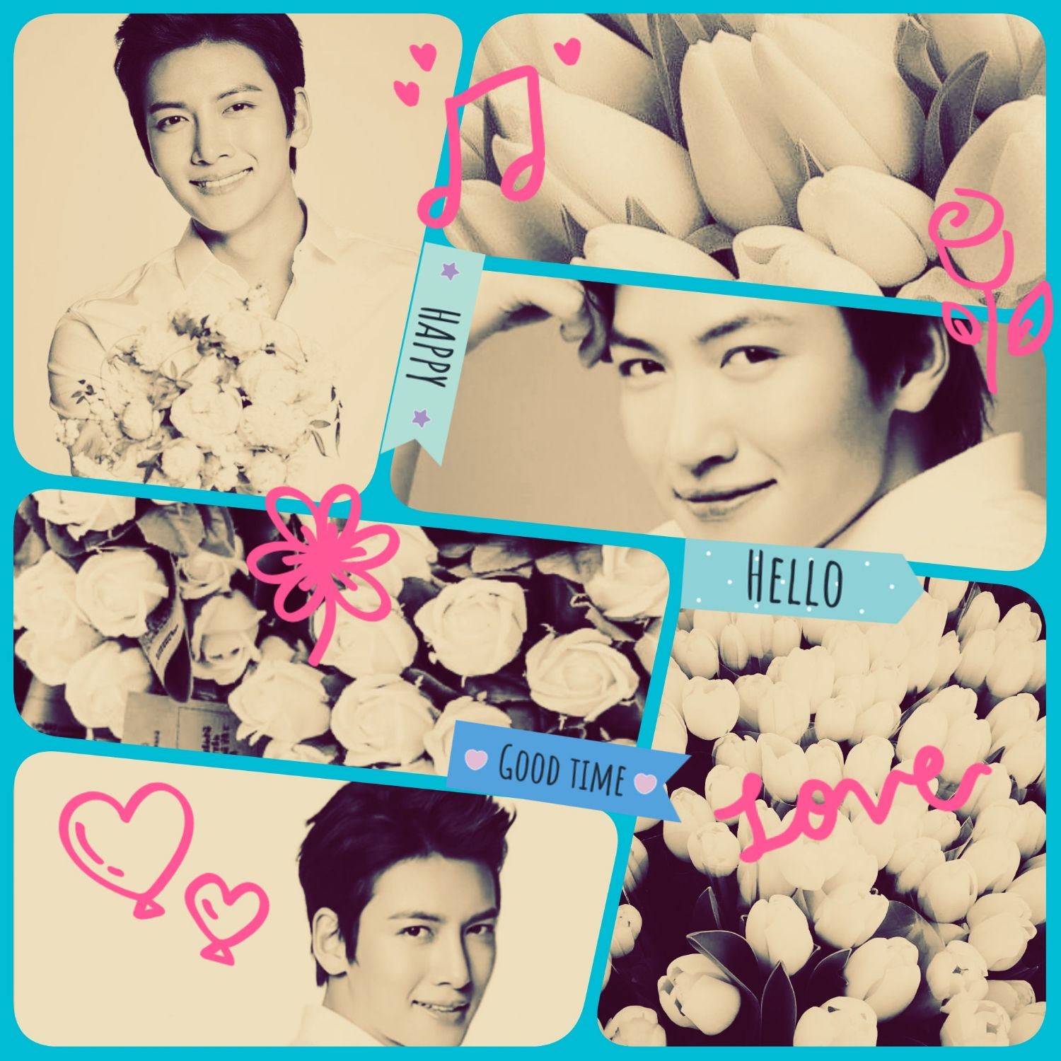 チ・チャンウクのビハインドカット