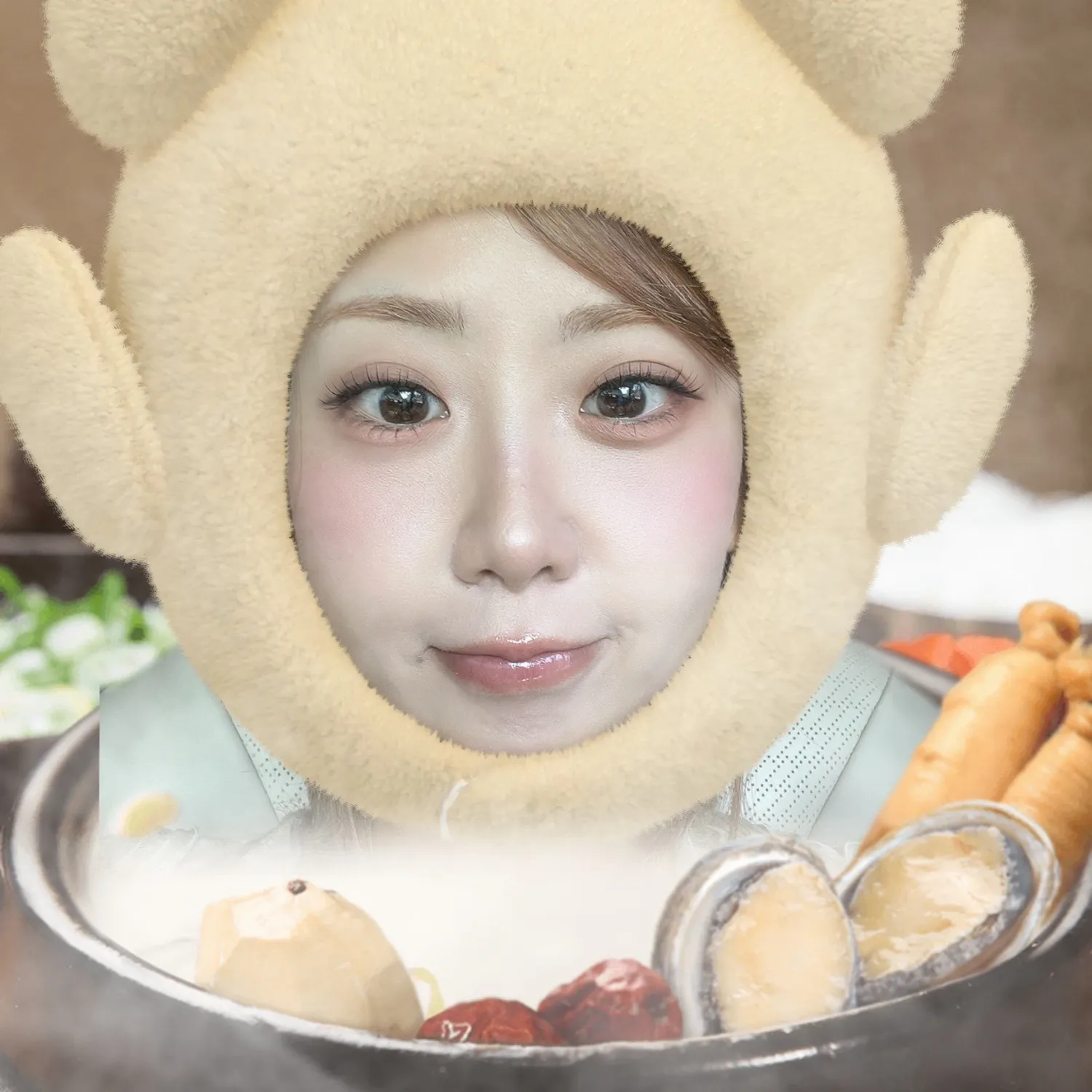 A moment captured by a fan of Kang Hyeyeon
