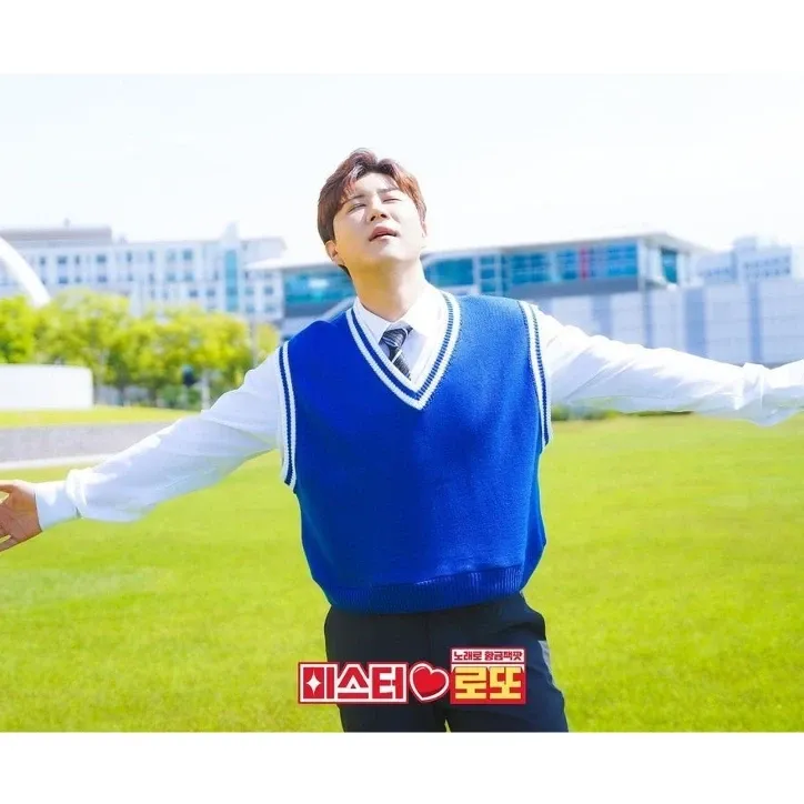 Behind-the-scenes cut of Jin Haesung
