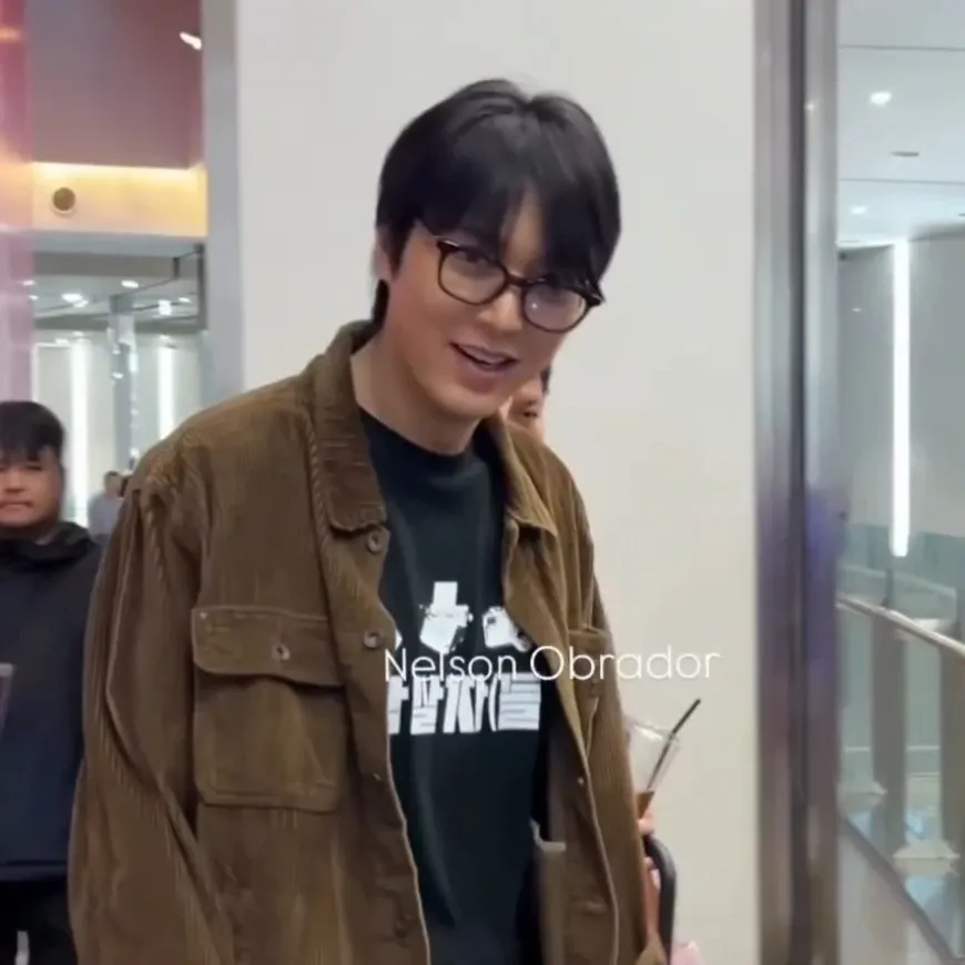 Recent activity shot of Lee Minho