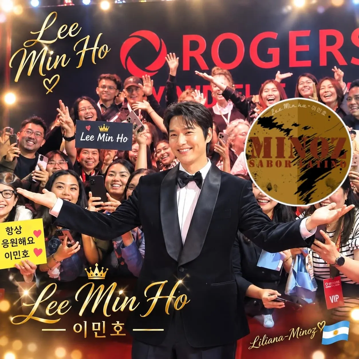 Behind-the-scenes cut of Lee Minho