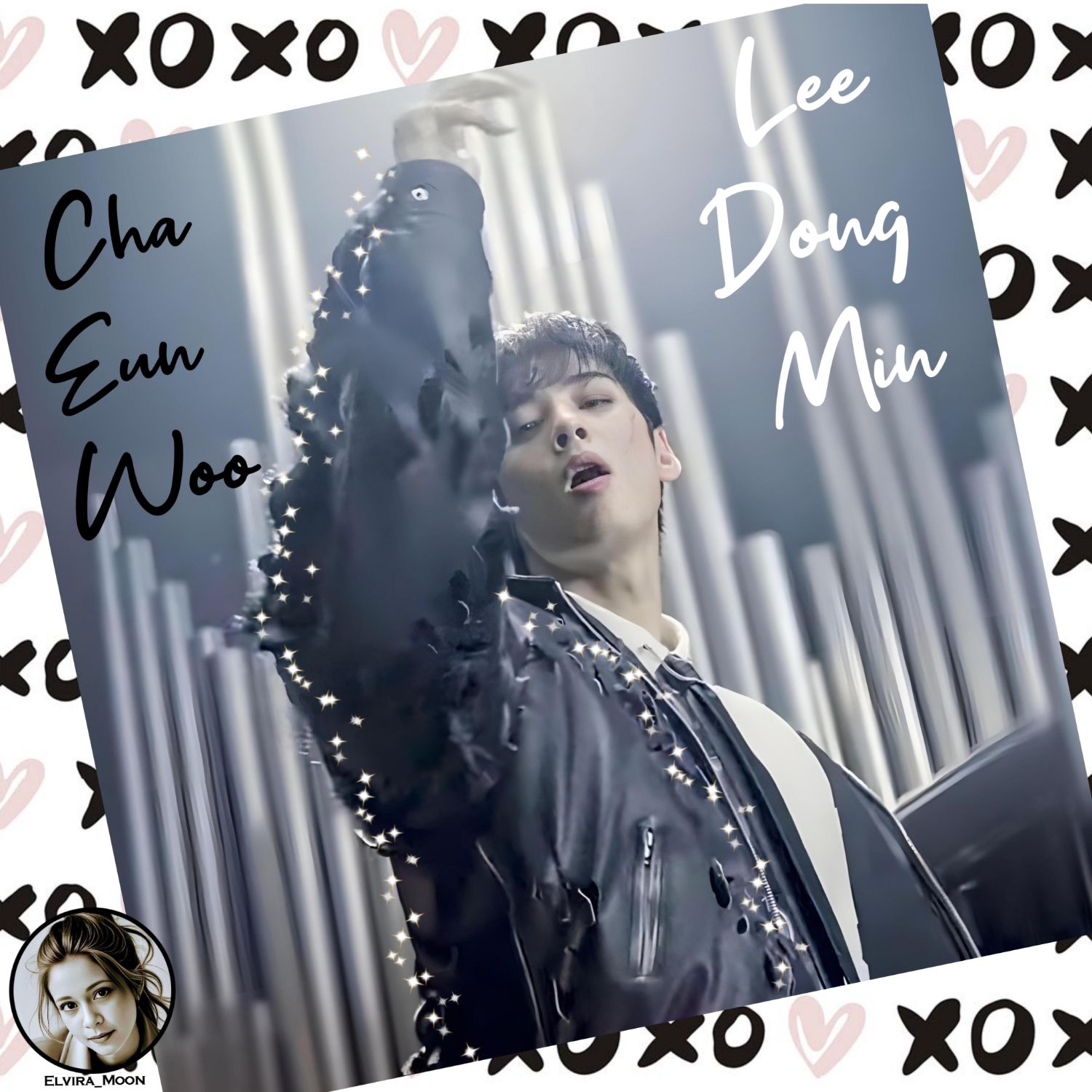 Behind-the-scenes cut of Cha Eunwoo