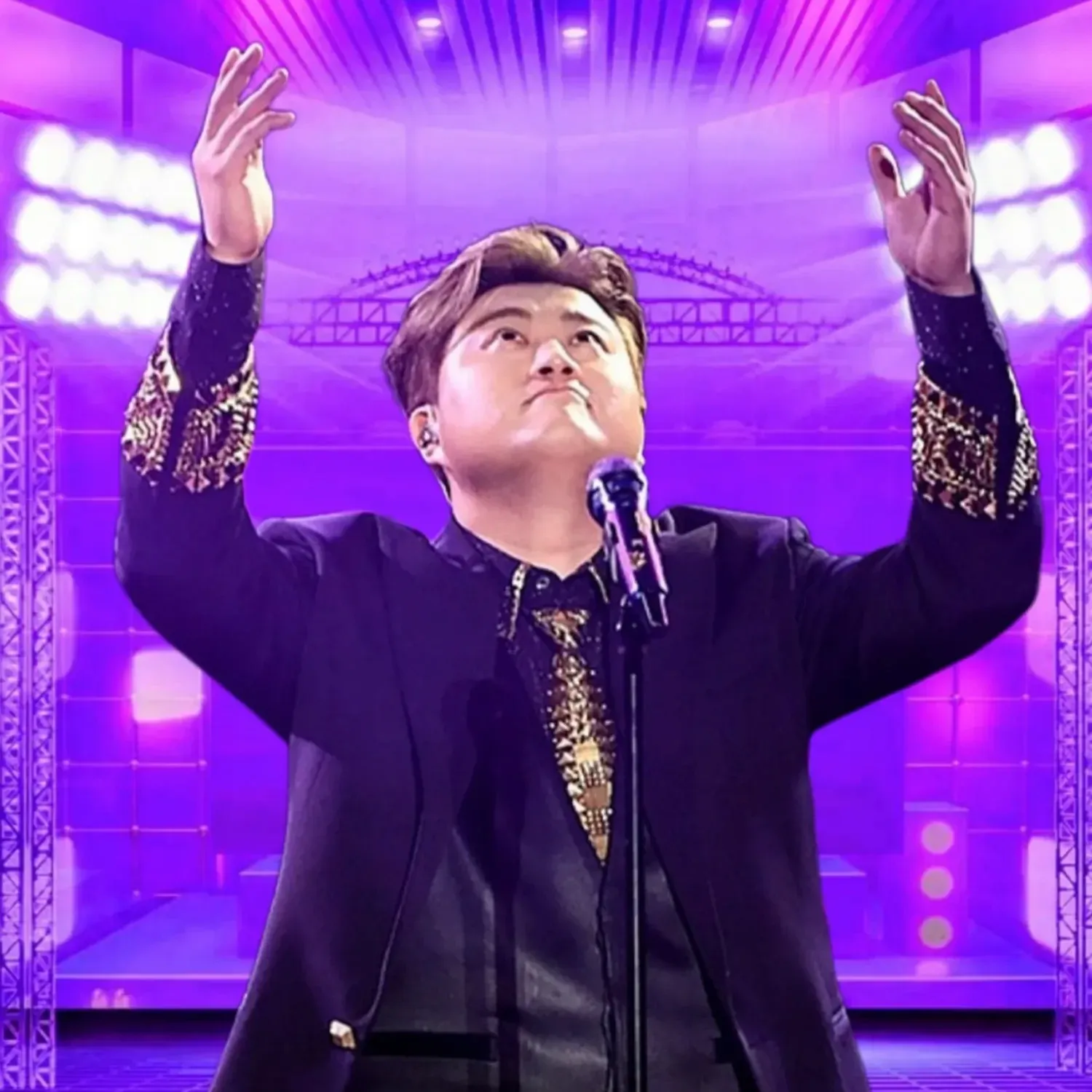 A moment captured by a fan of Kim Hojoong