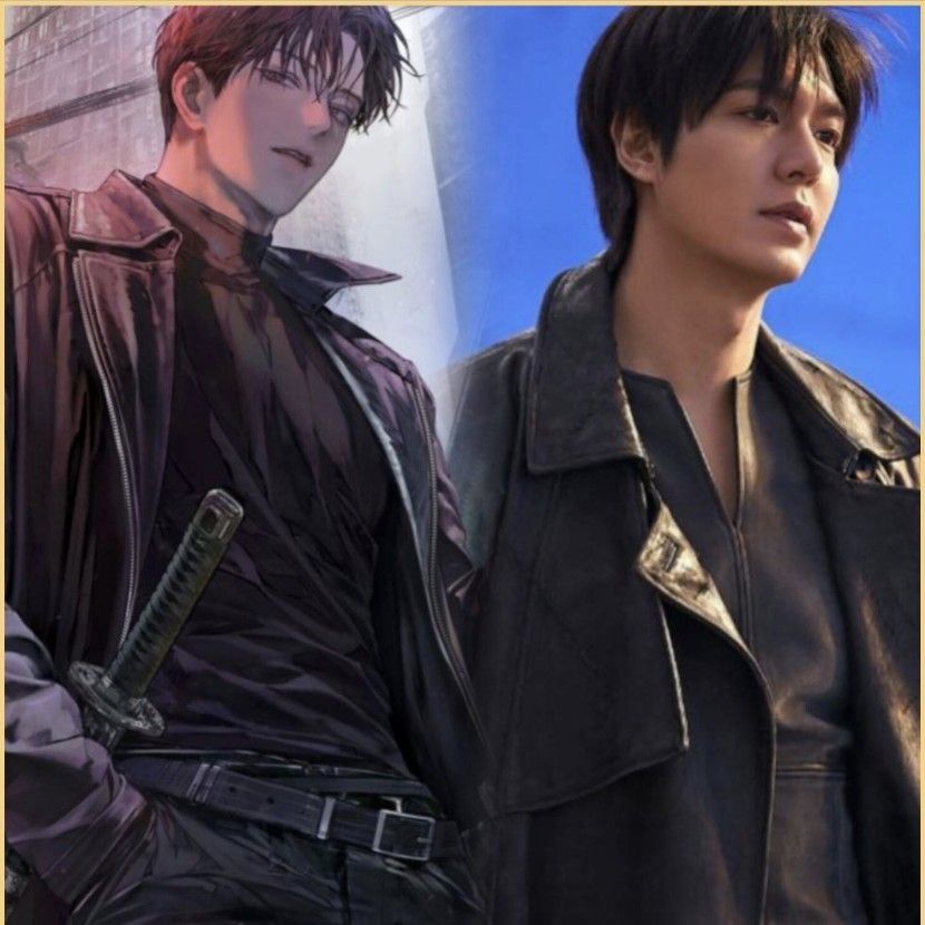 粉絲拍下的李敏鎬瞬間