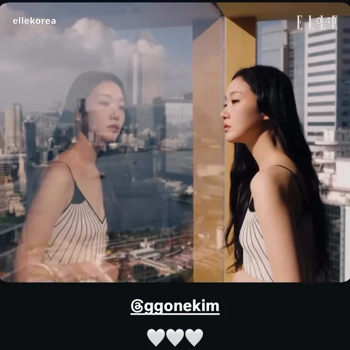 Cuplikan di balik layar dari Kim Goeun