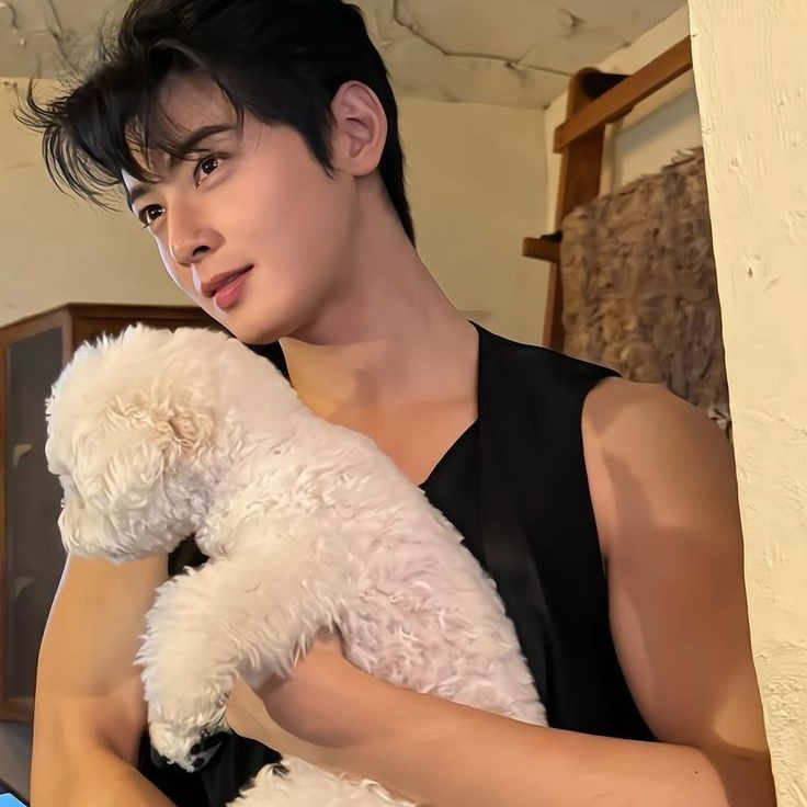 Recent activity shot of Cha Eunwoo